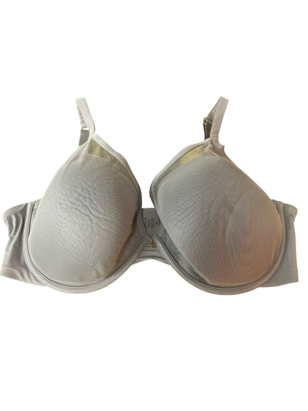 ThirdLove 24/7 Classic Uplift Plunge Bra Gray Purple Sz 42E